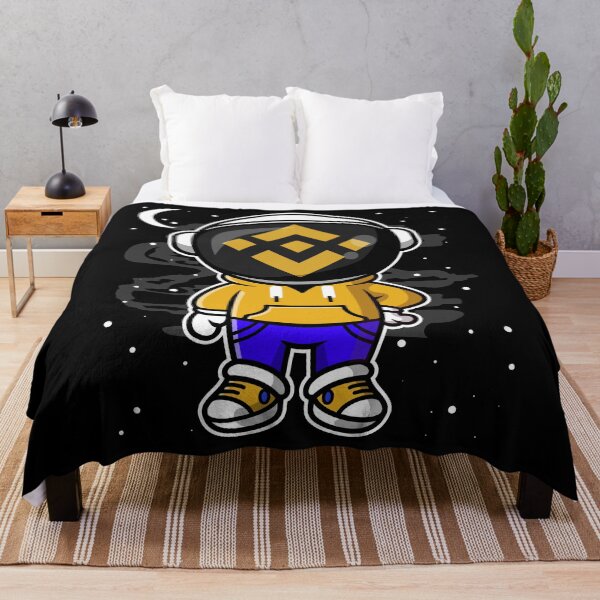 Item preview, Astronaut Hiphop Binance BNB Coin To The Moon Crypto Token Cryptocurrency Blockchain Wallet designed and sold by AriellaGross.