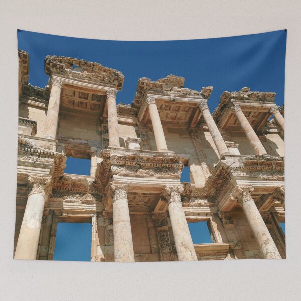 Item preview, Ancient Ruins of the Great Library of Celsius at Efes Turkey designed and sold by Lara-vez.