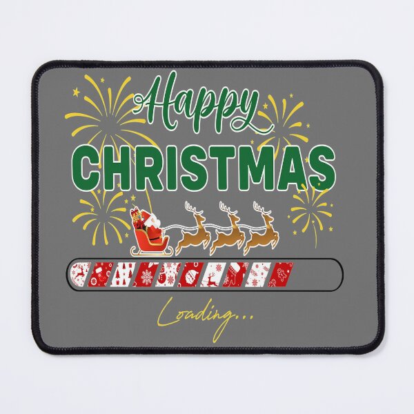 Item preview, Happy Christmas Loading With Santa Sleigh designed and sold by Meggie179.