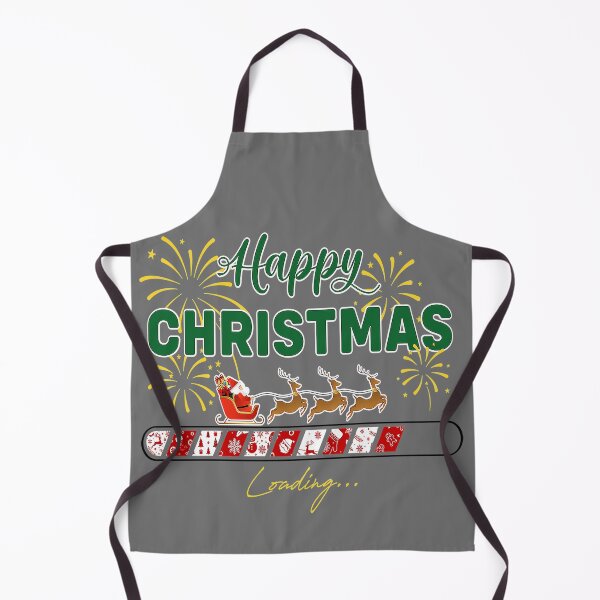 Item preview, Happy Christmas Loading With Santa Sleigh designed and sold by Meggie179.