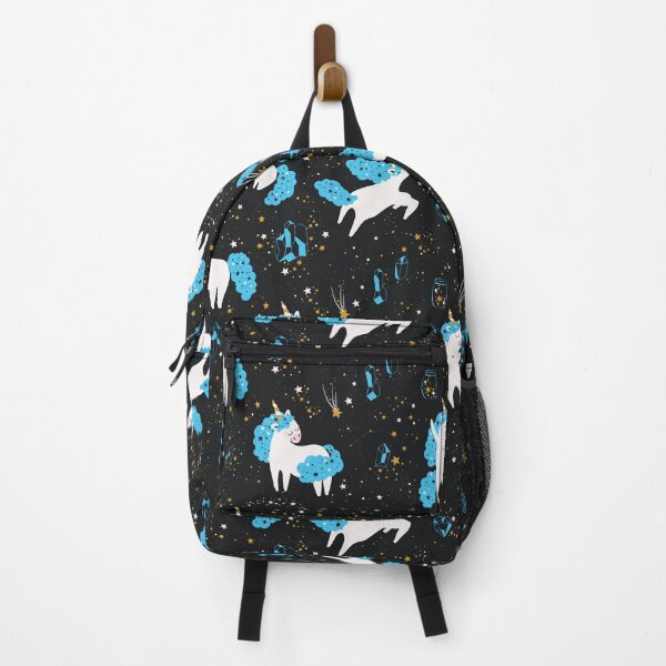 Item preview, Blue Mane Unicorns Against a Distant Galaxy designed and sold by randomorder.