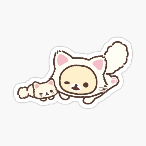 Korilakkuma rilakkuma cute kawaii Sticker for Sale by Claramell Store