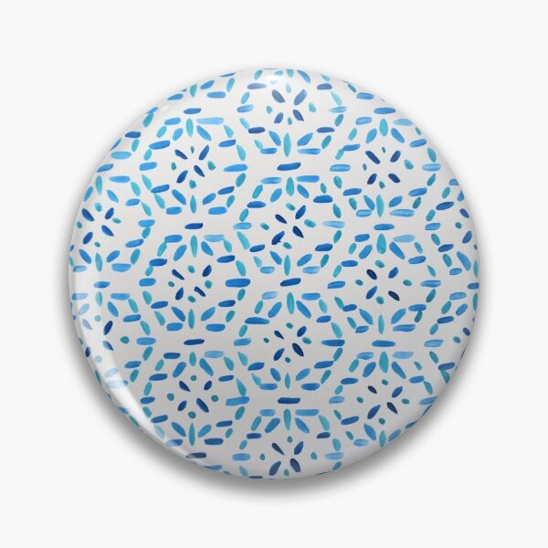 Artikelvorschau, blaues mediterranes Muster entworfen und verkauft von FONESAY.