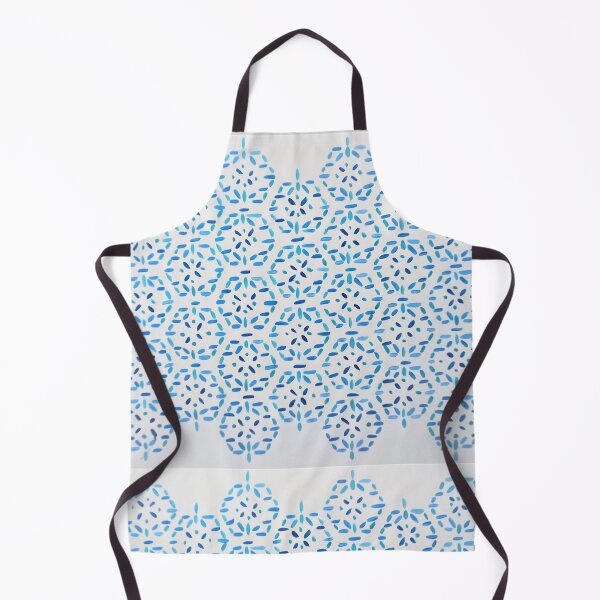 Item preview, blue mediterranean pattern designed and sold by FONESAY.