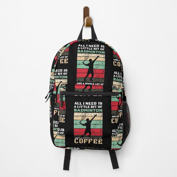 Item preview, All I need is a little bit of Badminton and a whole lot of coffee designed and sold by FASHIONGALLERIA.
