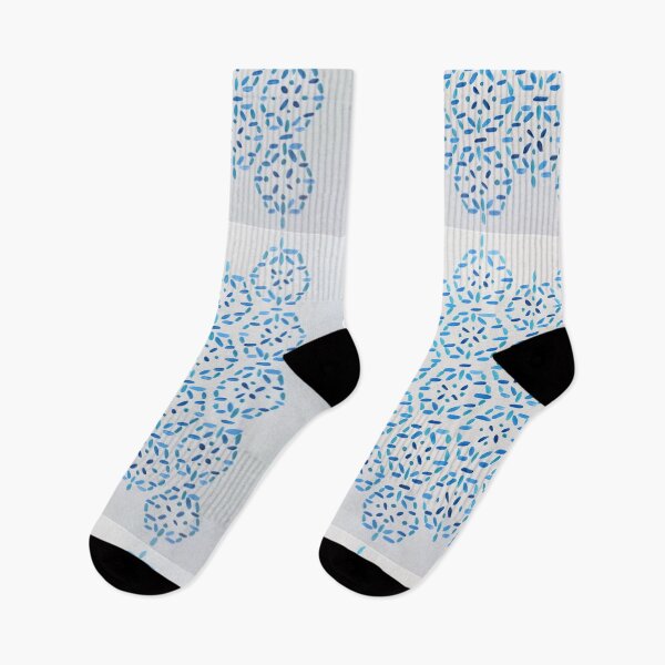 Item preview, blue mediterranean pattern designed and sold by FONESAY.