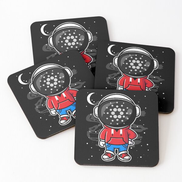 Item preview, Astronaut Hiphop Cardano ADA Coin To The Moon Crypto Token Cryptocurrency Blockchain Wallet designed and sold by AriellaGross.