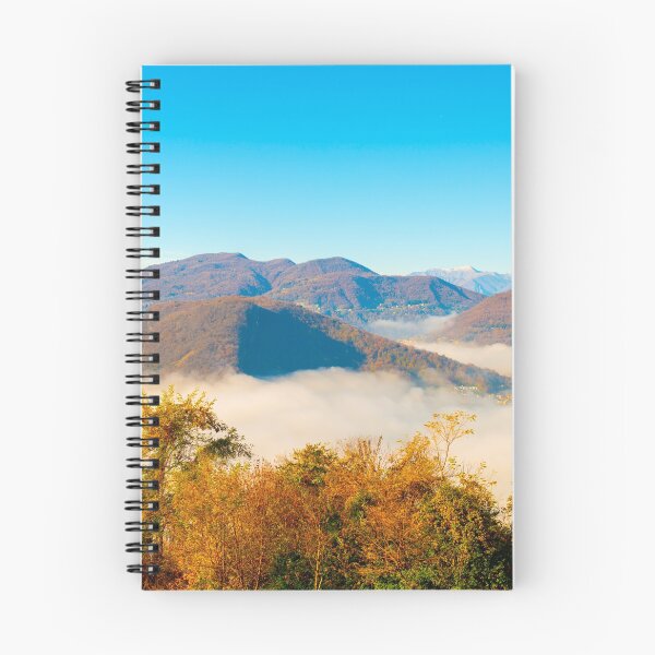 Item preview, Mountain Range on the Border to Italy on Lake Lugano with Cloudscape and Sunlight on a Clear Sky in Caslano designed and sold by Mats Silvan.