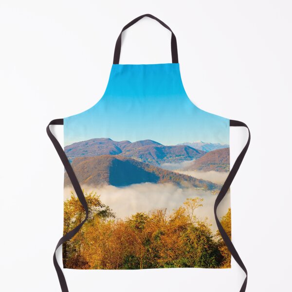 Item preview, Mountain Range on the Border to Italy on Lake Lugano with Cloudscape and Sunlight on a Clear Sky in Caslano designed and sold by Mats Silvan.