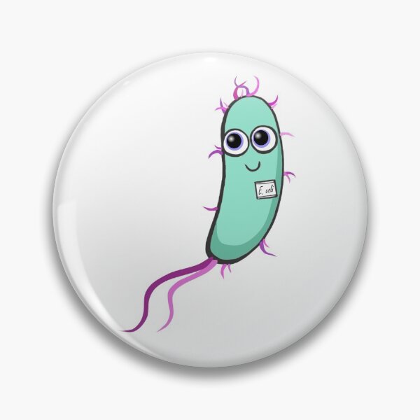 Item preview, Cute bacteria - Turquoise Escherichia designed and sold by modry-animag.