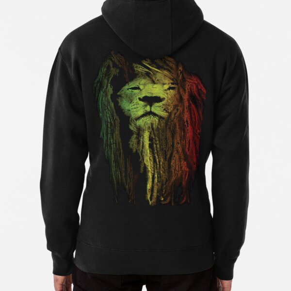 Rasta Lion Sudadera con capucha