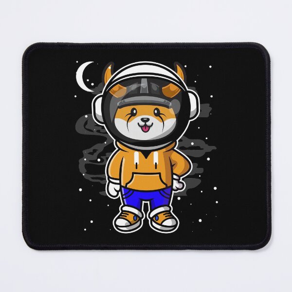 Item preview, Astronaut Hiphop Floki Inu Coin To The Moon Crypto Token Floki Army Cryptocurrency Blockchain Wallet designed and sold by AriellaGross.