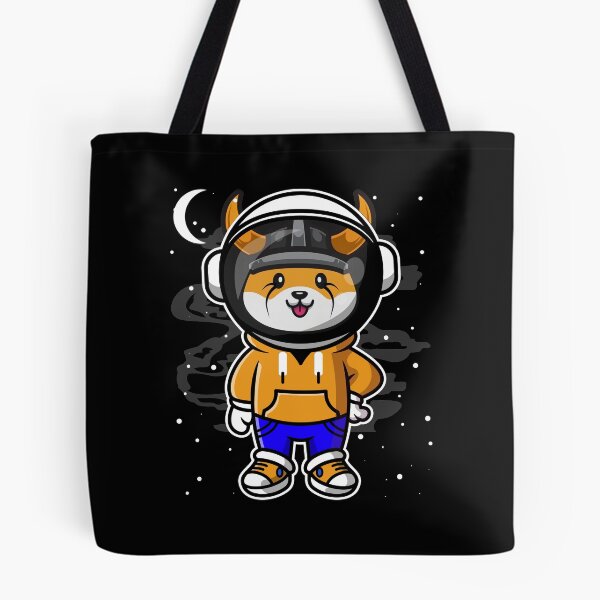 Item preview, Astronaut Hiphop Floki Inu Coin To The Moon Crypto Token Floki Army Cryptocurrency Blockchain Wallet designed and sold by AriellaGross.