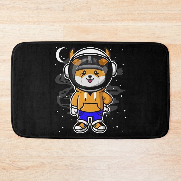 Item preview, Astronaut Hiphop Floki Inu Coin To The Moon Crypto Token Floki Army Cryptocurrency Blockchain Wallet designed and sold by AriellaGross.