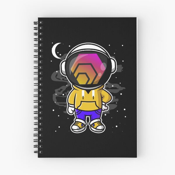 Item preview, Astronaut Hiphop HEX Coin To The Moon HEX Crypto Token Cryptocurrency Blockchain Wallet designed and sold by AriellaGross.