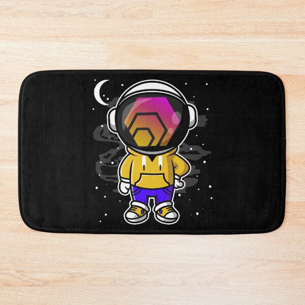 Item preview, Astronaut Hiphop HEX Coin To The Moon HEX Crypto Token Cryptocurrency Blockchain Wallet designed and sold by AriellaGross.