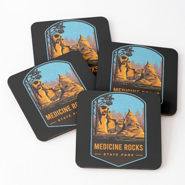 Item preview, Medicine Rocks State Park designed and sold by JordanHolmes.