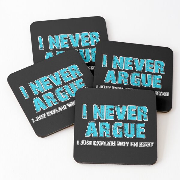 Item preview,  I Never Argue I Just Explain Why I'm Right - Birthday Gift for Husband designed and sold by Bold Habit Co..