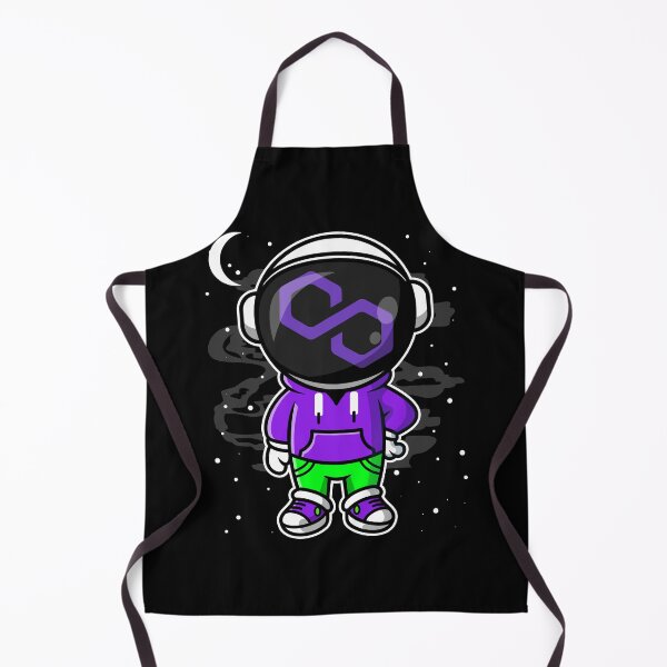 Item preview, Astronaut Hiphop Polygon Matic Coin To The Moon Crypto Token Cryptocurrency Blockchain Wallet designed and sold by AriellaGross.