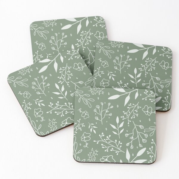 Item preview, Green Wildflowers designed and sold by KookiePalette.