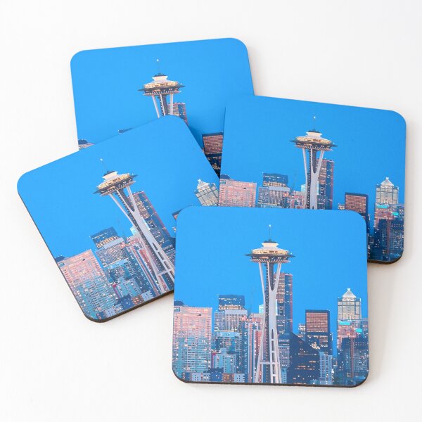 Item preview, Seattle at Night designed and sold by Sofia-Draws.