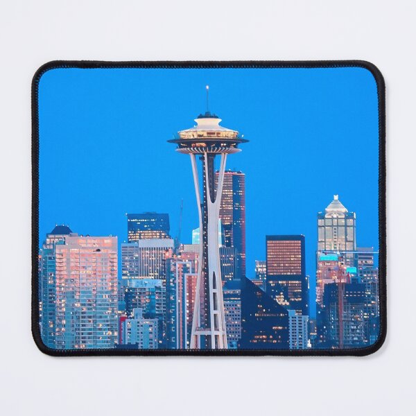 Artikelvorschau, Seattle bei Nacht entworfen und verkauft von Sofia-Draws.