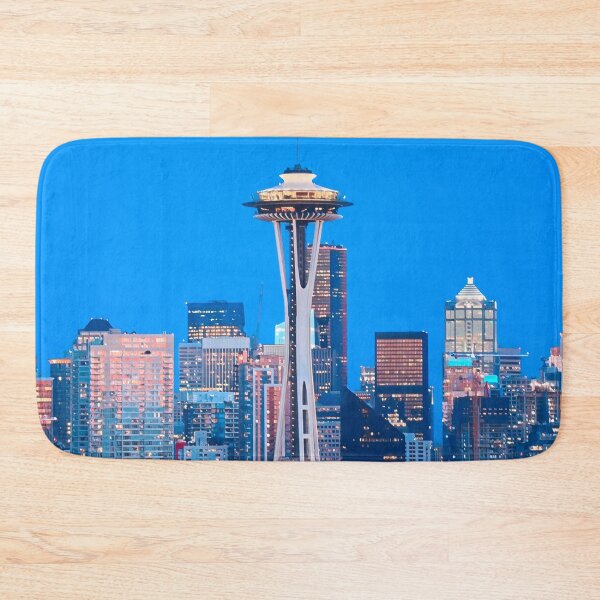 Item preview, Seattle at Night designed and sold by Sofia-Draws.