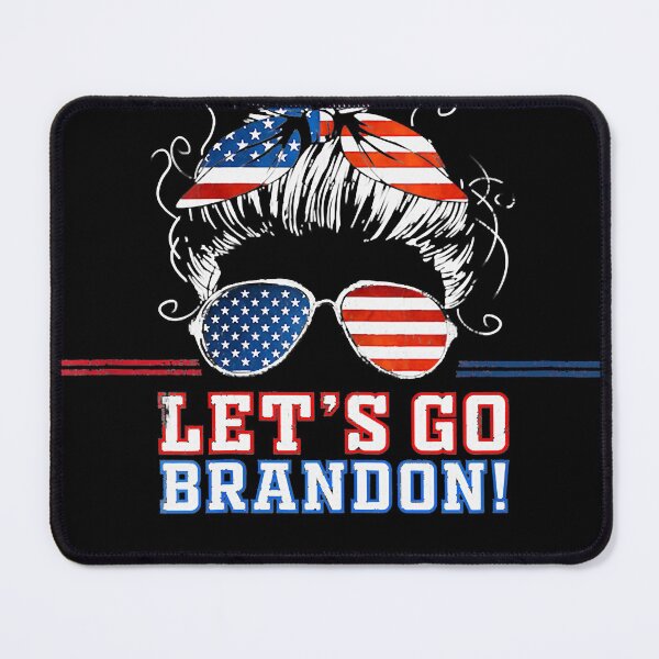 Item preview, Let's go Branden Branson Brandon Messy Bun Anti Liberal Pullover Hoodie designed and sold by kristyjrvickie.