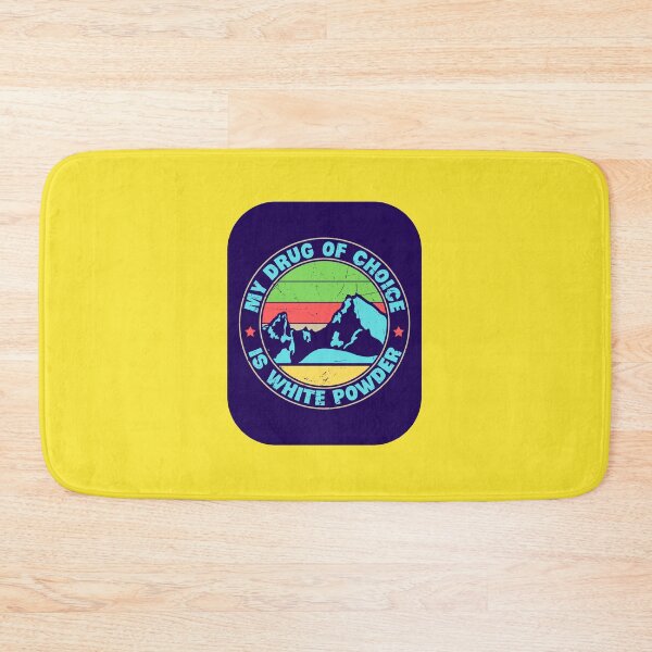 Item preview, Funny Snowboarding - My Drug Of Choice Is White Powder designed and sold by Beracah.