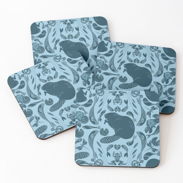 Item preview, Blue Danube Beaver designed and sold by Alexandra Hrincu.