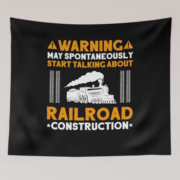 Item preview, Track Laborer Track Layer Railroad Construction designed and sold by Krautshirts.