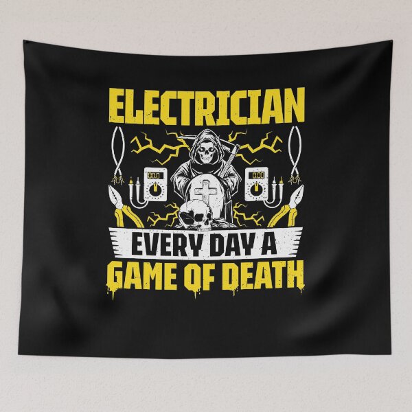 Item preview, Electrician Lineman Wireman Electronics Technician designed and sold by Krautshirts.