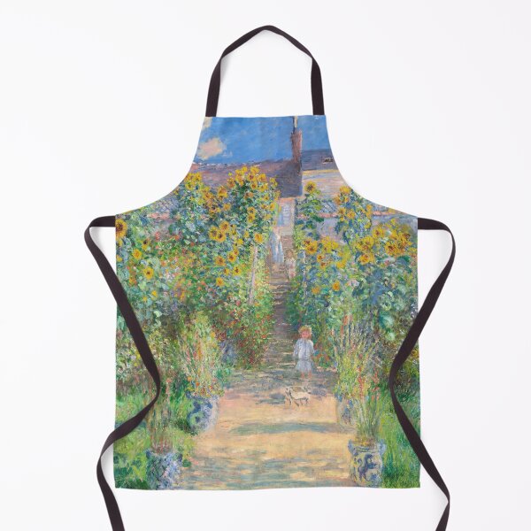 Item preview, Artist's Garden Vétheuil Claude Monet. French Impressionist Painting designed and sold by Jaydee001.