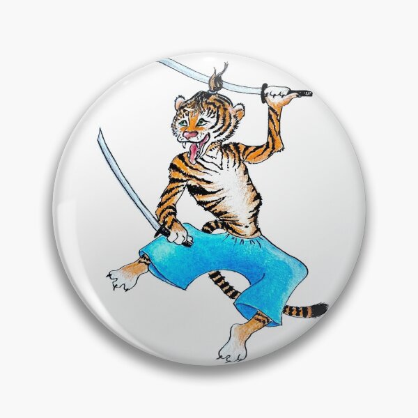 Item preview, Tiger samurai designed and sold by EllaBoughton.