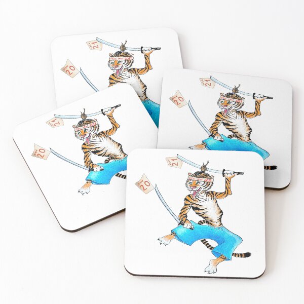 Item preview, Tiger samurai designed and sold by EllaBoughton.