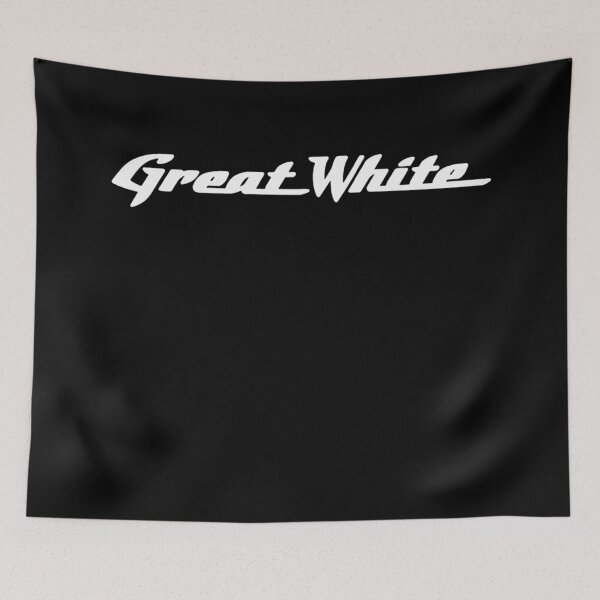 Item preview, Great white logo cover designed and sold by JohnHannaht.
