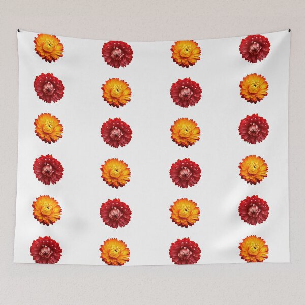 Item preview, Strawflowers Bright Colorful Pattern designed and sold by Asaha17.