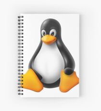 Linux Penguin – Tux Spiral Notebook