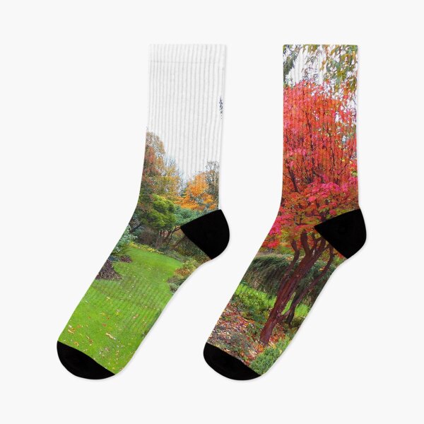 Item preview, English Country Garden In Autumn designed and sold by simonhiscoxart.