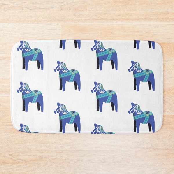 Item preview, Blue Dala Horse designed and sold by Cintia Tamanaha.