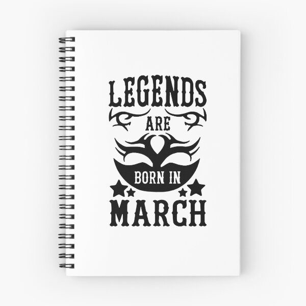 Item preview, Born in March Trust me Legends are born in March Chains Gift Premium Apparel Funny Holiday Xmas designed and sold by DesignByHeartUK.