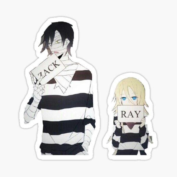 AOD: Zack, Rachel art by Kibo-Kibo - Angels Of Death - Sticker