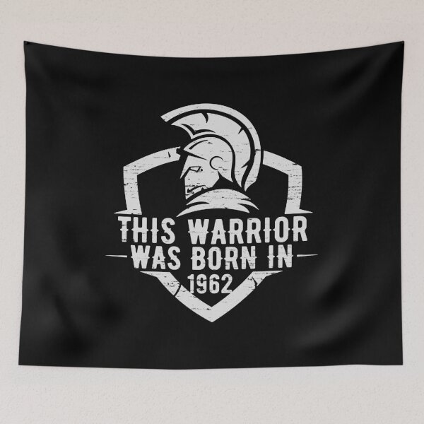 Item preview, 60th Birthday Vintage 1962 Warrior Born 1962 designed and sold by Dubbra.