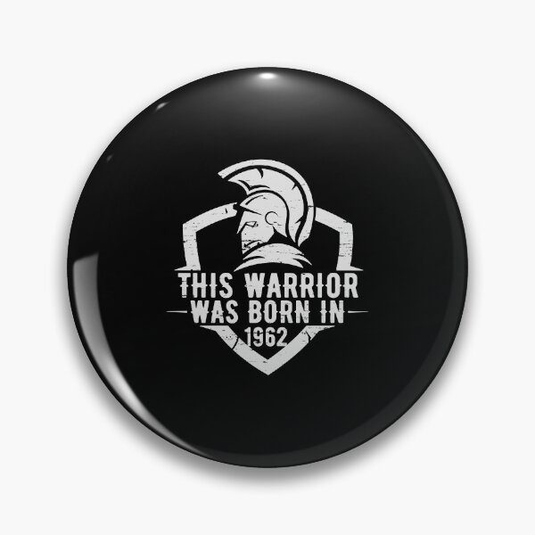 Item preview, 60th Birthday Vintage 1962 Warrior Born 1962 designed and sold by Dubbra.