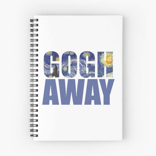 Item preview, Gogh Away - Blue designed and sold by L-monade.
