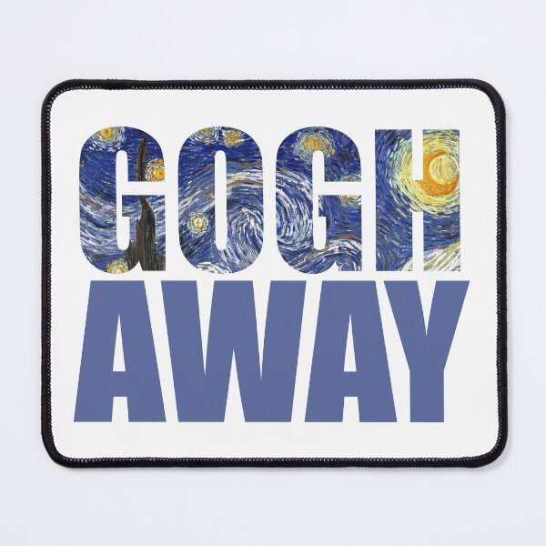 Item preview, Gogh Away - Blue designed and sold by L-monade.