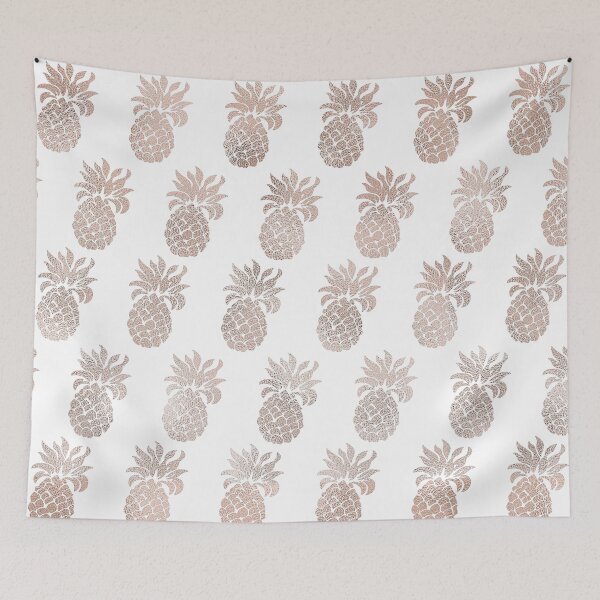 Item preview, Rose gold pineapples designed and sold by peggieprints.