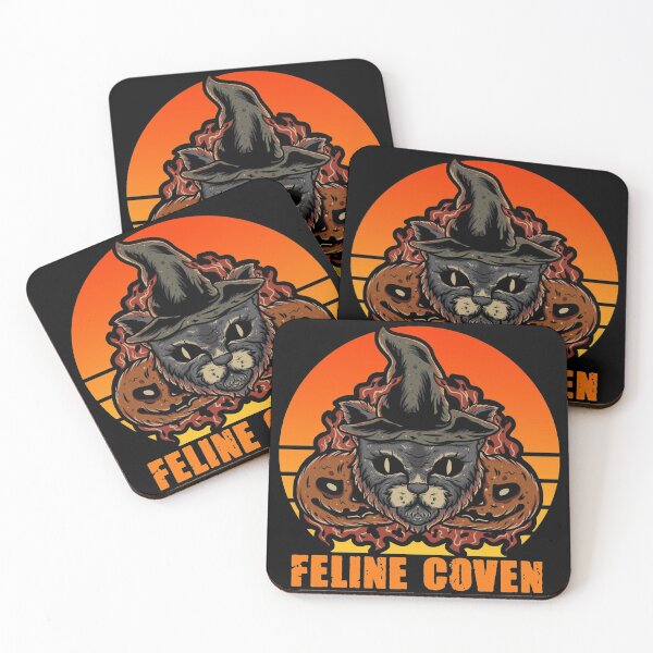 Item preview, Feline coven - witch kitten designed and sold by SidTastic .
