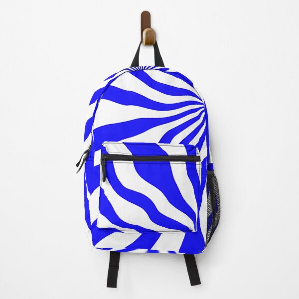 Item preview, White And Blue Swirls And Stripes designed and sold by NeavesPhoto.