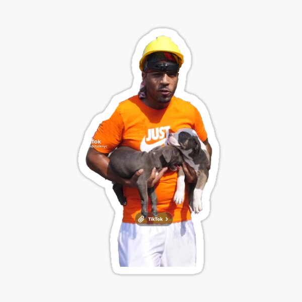 Sidetalknyc if you see these dogs just know upstairs bing bong Sticker